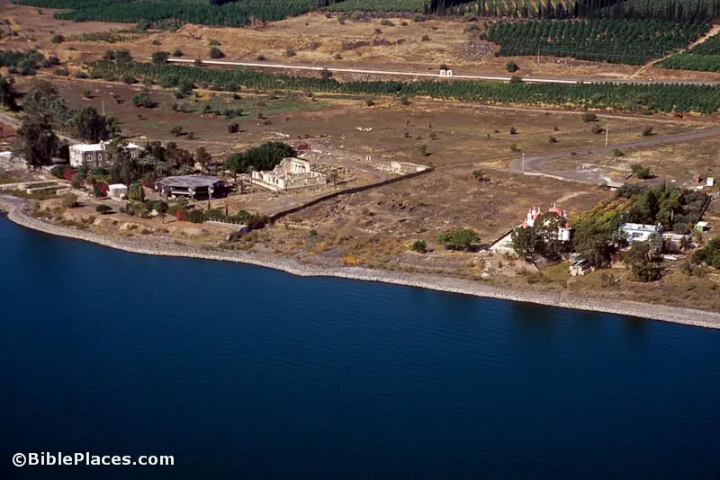 Capernaum from the southeast