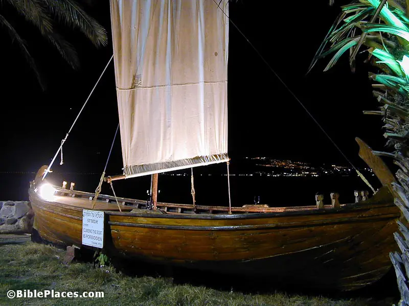 First century boat reconstruction at En Gev