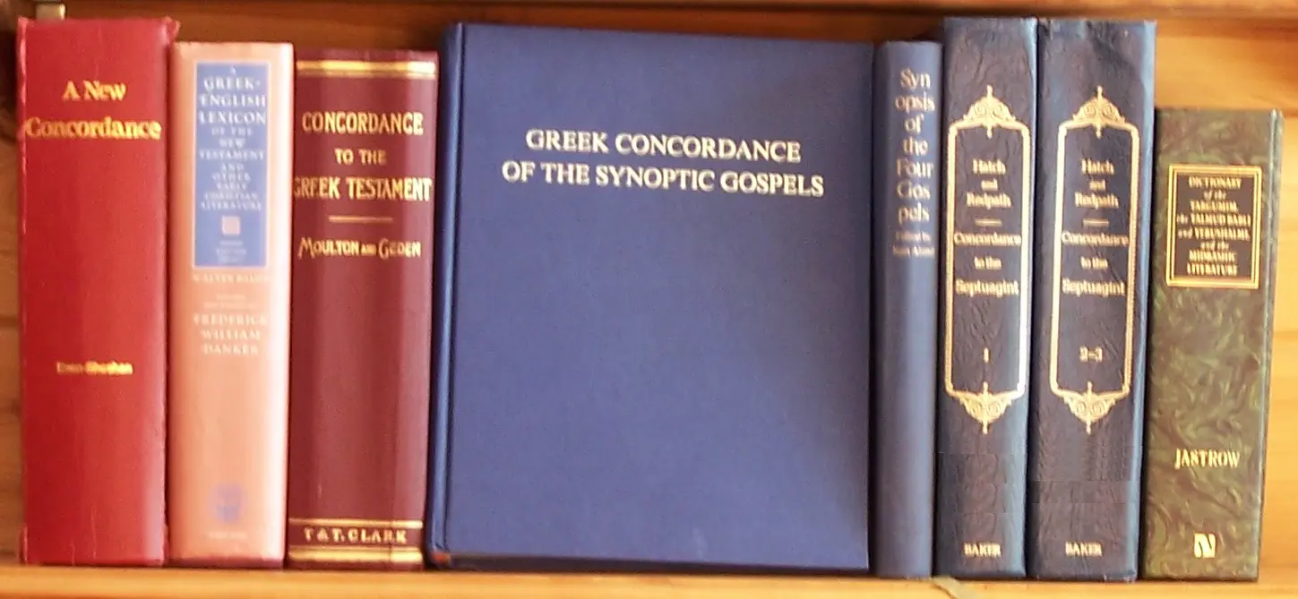 A Comparative Greek Concordance of the Synoptic Gospels - Image 2