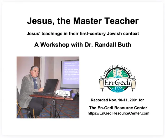 “Jesus the Master Teacher” (lecture series)