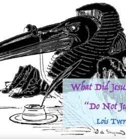 Audio JP: What Did Jesus Mean by “Do Not Judge”? (mp3 download) - Image 1