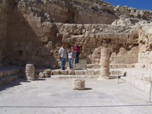 Synagogue at the Herodium. Photographed by Joshua N. Tilton.