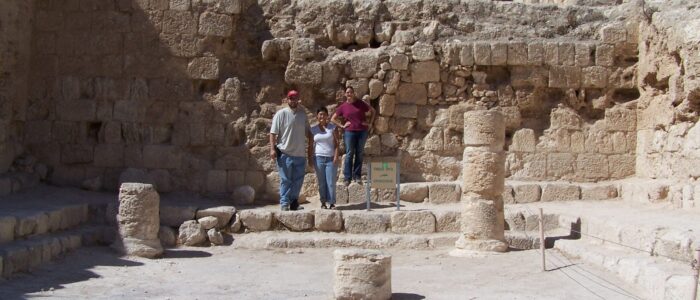 Synagogue at the Herodium. Photographed by Joshua N. Tilton.