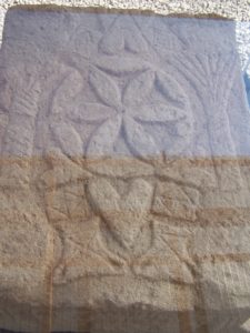 Top view of the limestone table from Magdala. Photo courtesy of Joshua N. Tilton.