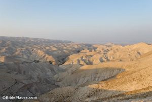 Wadi Kelt in the Judean wilderness