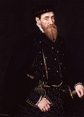 Portrait of Sir Thomas Gresham by an unknown artist, ca. 1565.