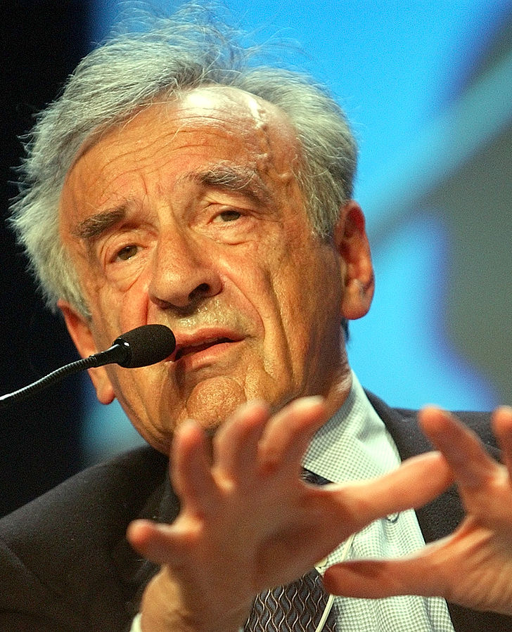 Elie Wiesel. Image courtesy of Wikimedia Commons.