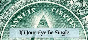 If Your Eye Be Single cover image